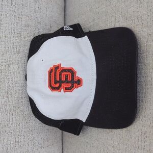 Sparkle Emblem, White, Black Mesh Youth Baseball Hat - San Francisco Giants